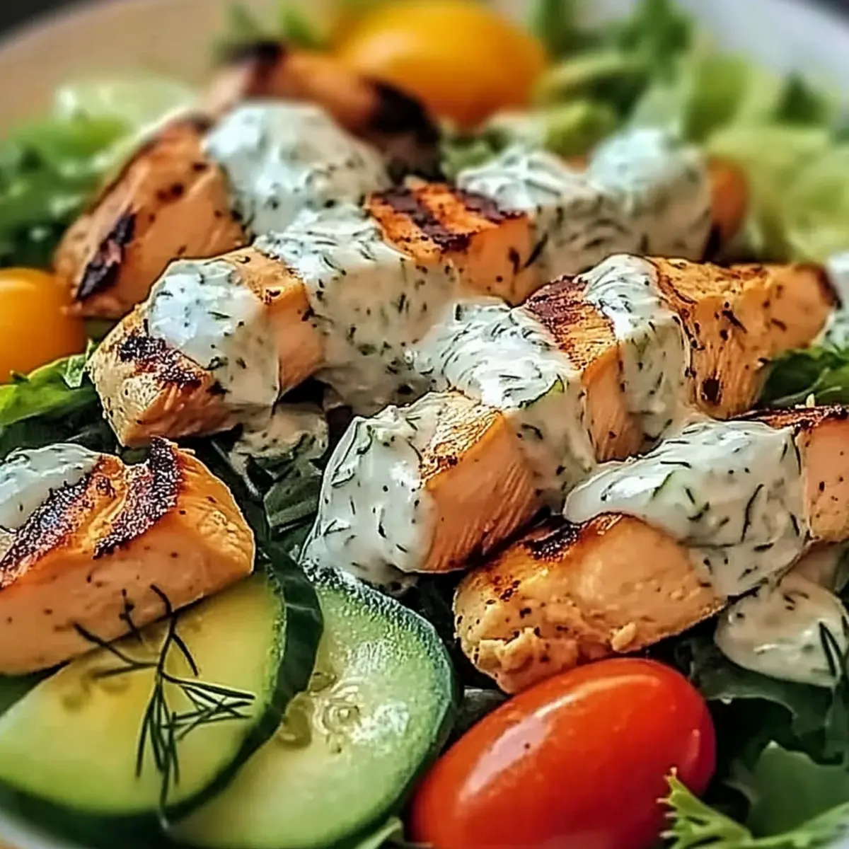 Tzatziki Chicken Salad: A Refreshing Summer Delight