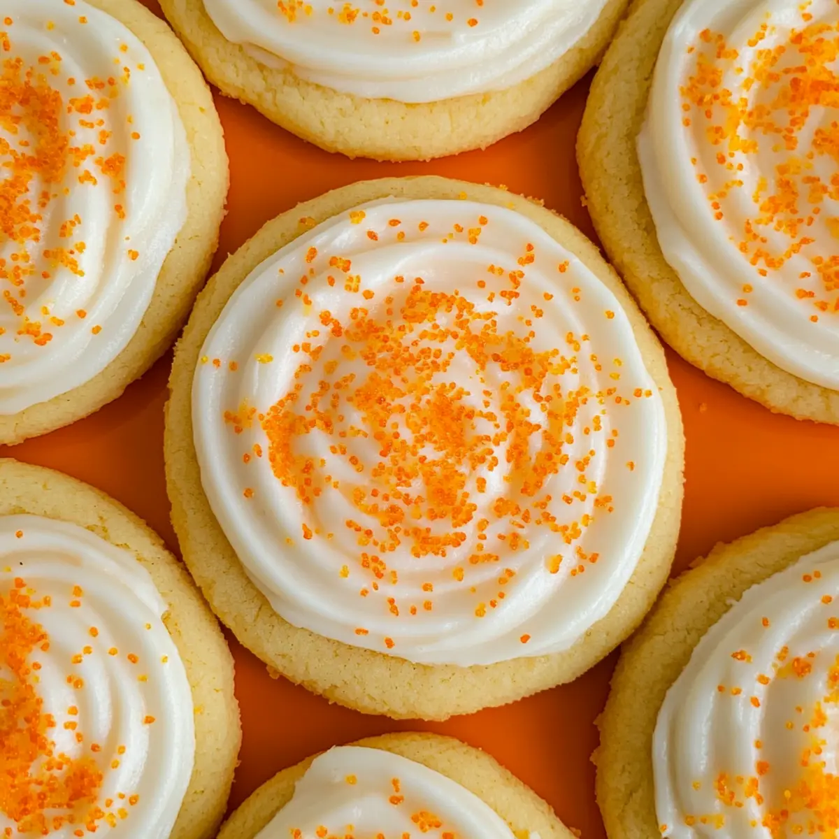 Zesty Orange Creamsicle Sugar Cookies That Melt in Your Mouth