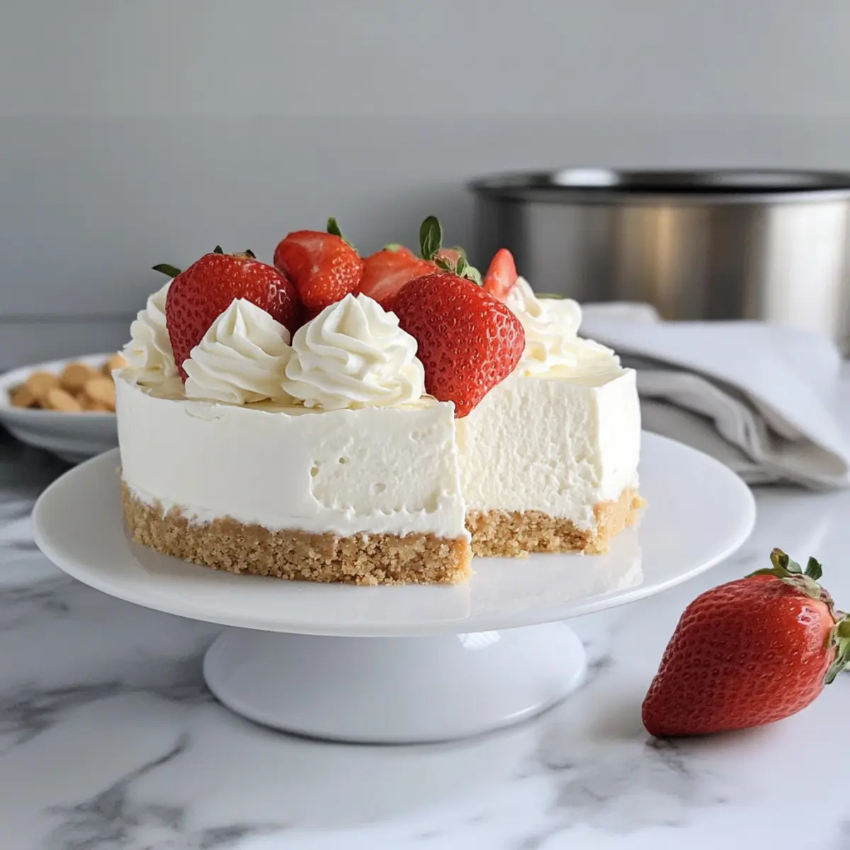 No Bake Vanilla Cheesecake: Your Easy Summer Sweet Escape