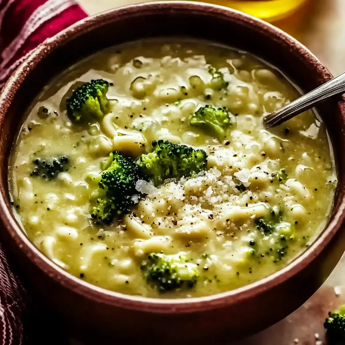 Creamy Garlic Italian Broccoli Soup That Warms Your Heart