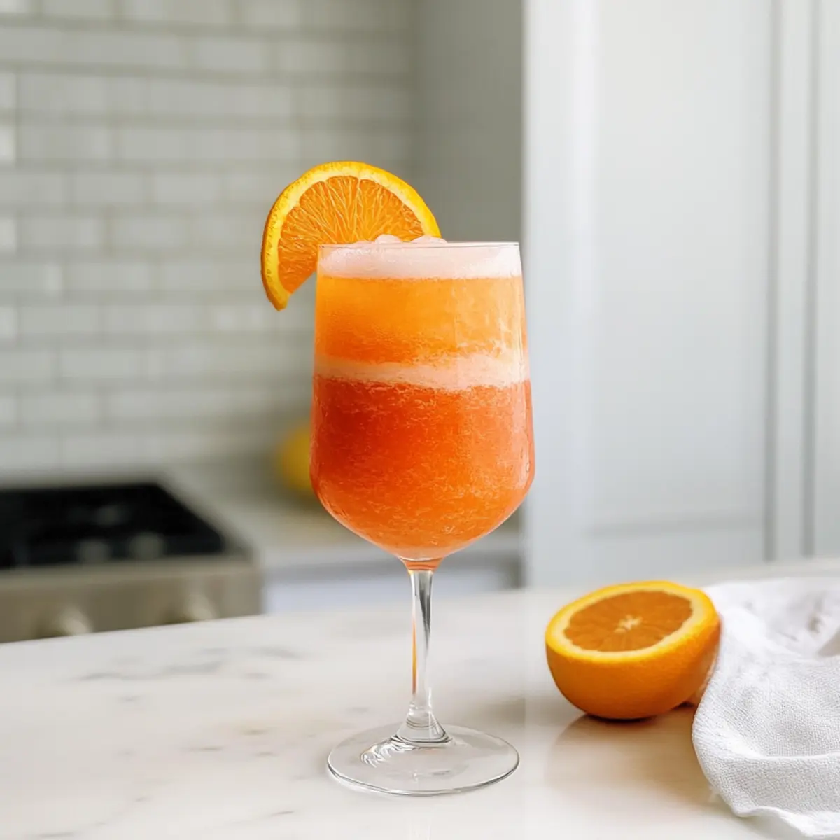 Chill Out with a Frozen Aperol Spritz Cocktail Delight