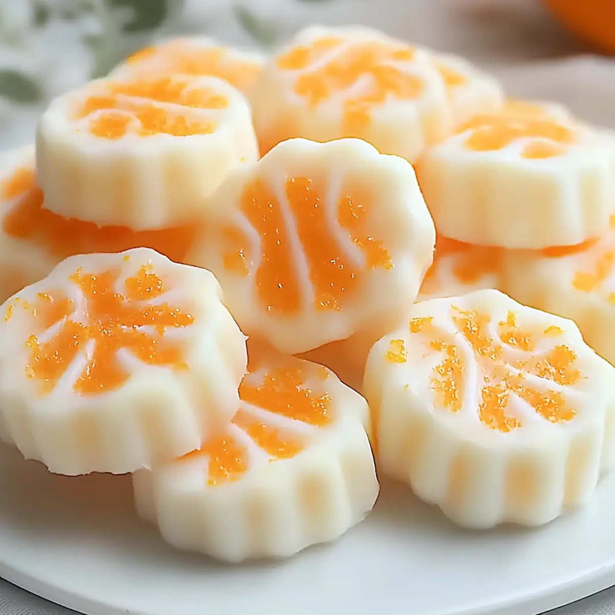 Zesty Orange Cream Cheese Mints Ready in Just 15 Minutes