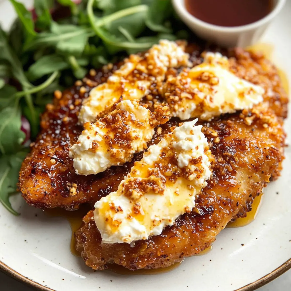 Crispy Hot Honey Feta Chicken: Sweet, Spicy, & So Easy!